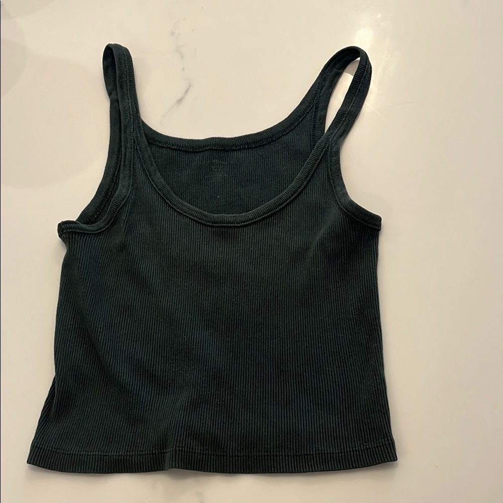 Brandy Melville Dark Green Tank Top